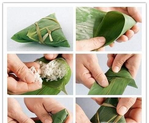 教你如何包一个三角粽子