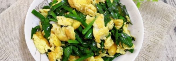 韭菜可以炒鹅蛋吗