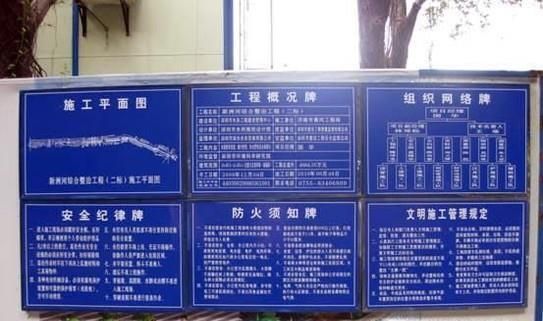 工地上的五牌一图是指什么？