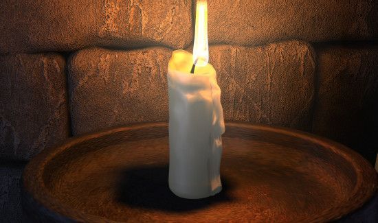 蜡烛什么时候出现的