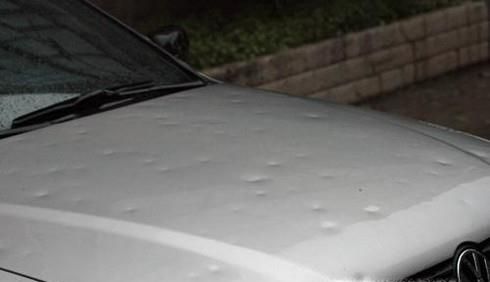 车被冰雹砸了怎么修