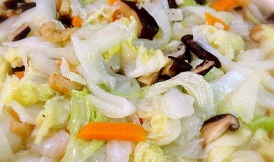 白菜和香菇能一起吃吗