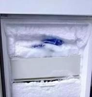 家用电冰箱冷藏室结冰怎么办什么原因怎么解决？