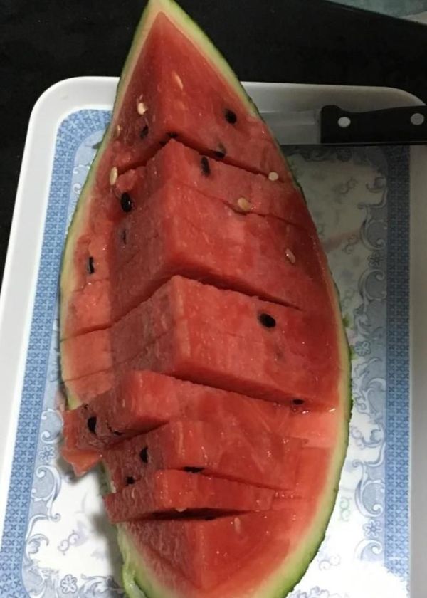教你如何切西瓜