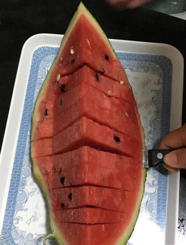 教你如何切西瓜