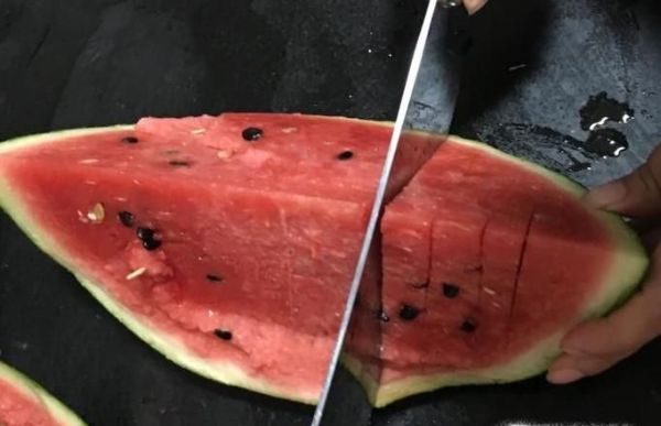 教你如何切西瓜