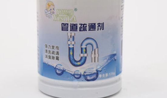 下水道像石灰的堵住了