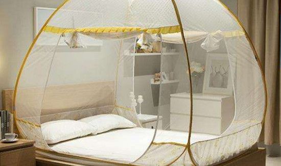 蚊帐怎么安装蒙古包