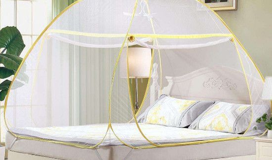 蚊帐怎么安装蒙古包