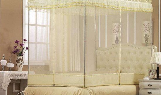 蚊帐买大了怎么安装