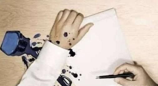 怎样去除白衬衫上的墨水