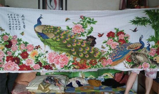 十字绣泡水了怎么补救