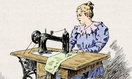 缝纫机跑直线的技巧