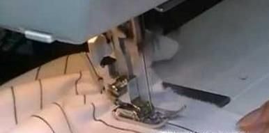 缝纫机跑直线的技巧