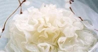 银耳的作用及营养价值