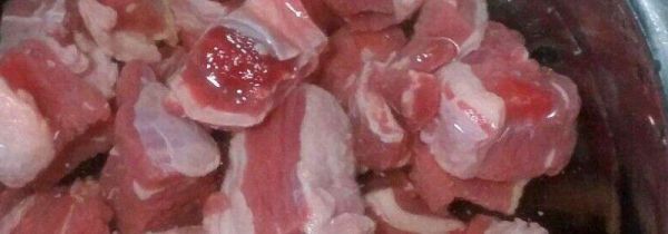 生肉可以用凉水泡着吗