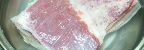 肉泡在水里多久为宜