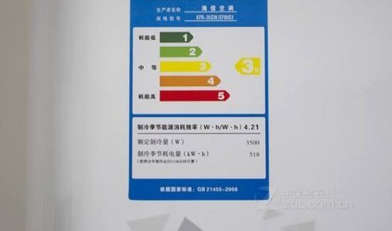 空调一级能效和三级能效有什么区别