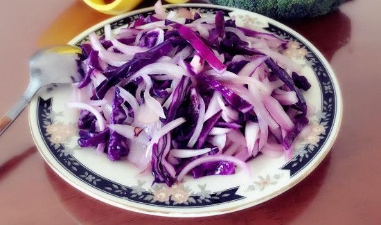 紫甘蓝相克食物
