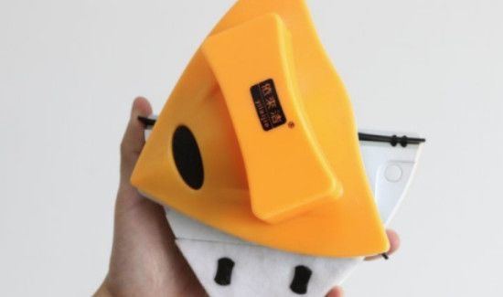 玻璃擦吸住了怎么打开