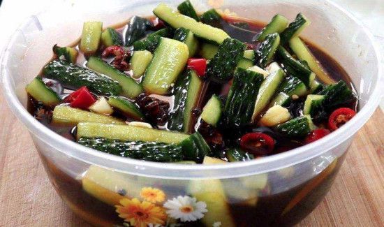 十斤黄瓜的腌制的比例