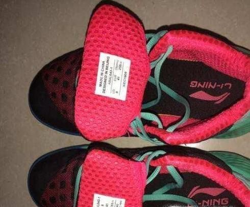 辨认真假李宁鞋