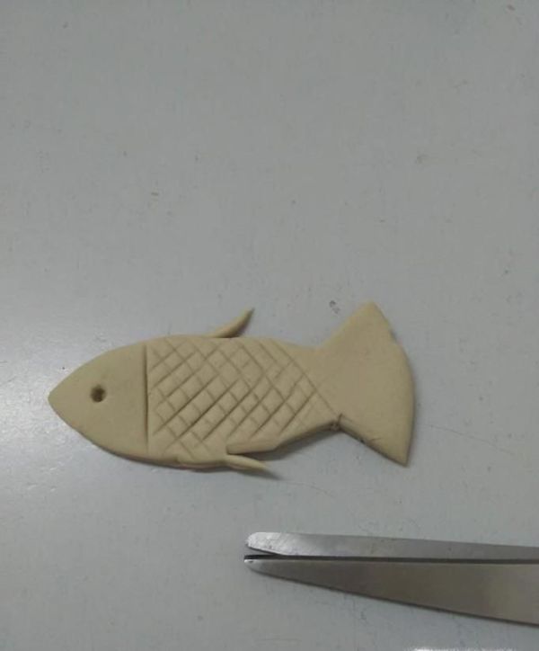 面食小动物之小鱼的做法