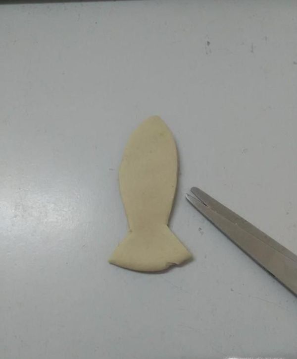 面食小动物之小鱼的做法