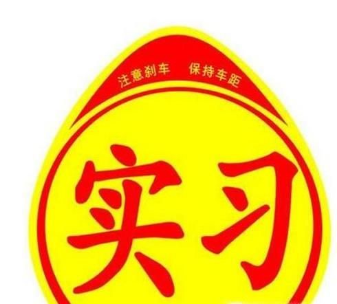 新手司机贴实习标志好不好