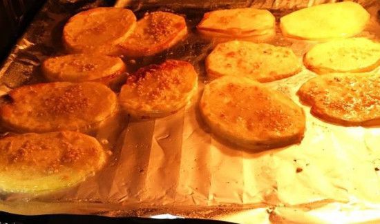 烤箱烤土豆片温度和时间
