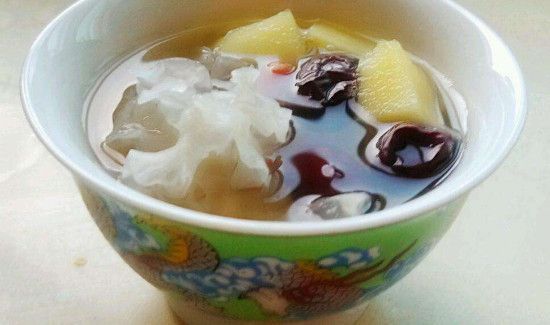 苹果银耳红枣汤的禁忌