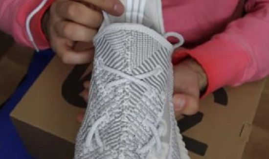 椰子鞋带系法kaws