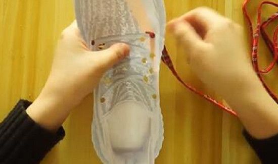 椰子鞋带简易系法