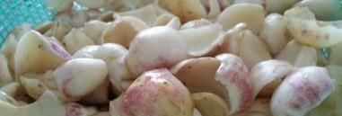 简单剥洗百合的小窍门