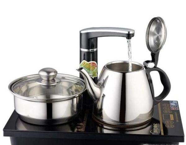 如何使用自动上水机烧水