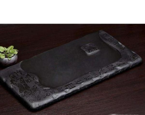 浅谈如何辨别乌金石茶盘的真假?