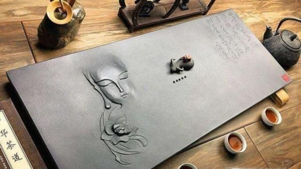 浅谈如何辨别乌金石茶盘的真假？