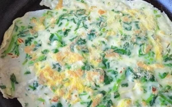 路边鸡蛋饼面糊怎么调