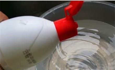 怎么用消毒液洗衣服