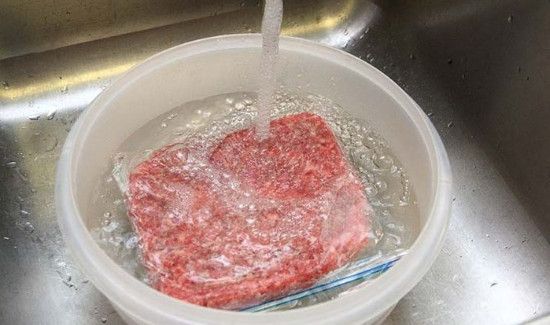 速冻食物怎么解冻