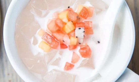 冰粉可以加牛奶吗