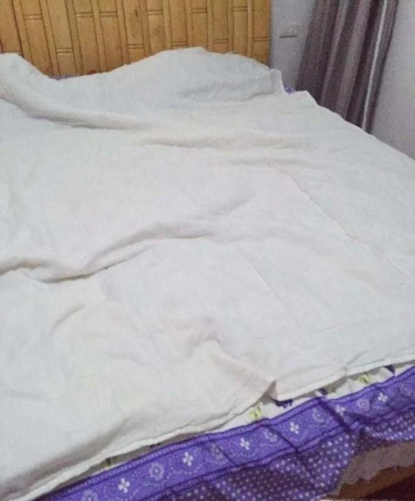 教你如何套被套！