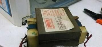 怎么判断微波炉高压变压器的好坏