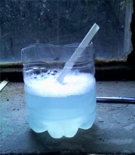 七彩泡泡水的制作方法