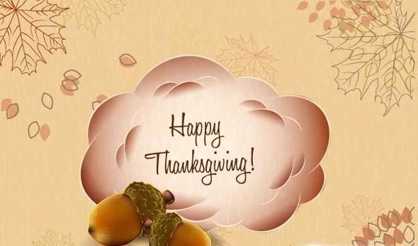 感恩节给朋友的祝福语