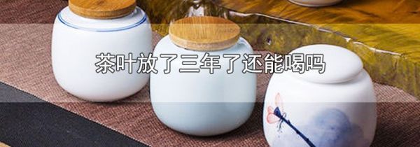 茶叶放了三年了还能喝吗