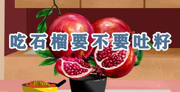 吃石榴要不要吐籽