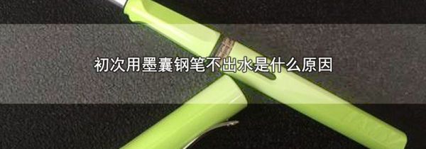 初次用墨囊钢笔不出水是什么原因
