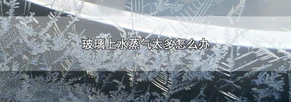 玻璃上水蒸气太多怎么办