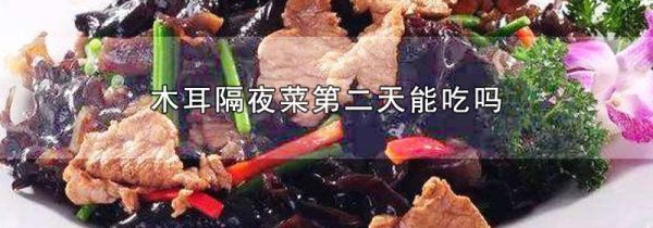 木耳隔夜菜第二天能吃吗